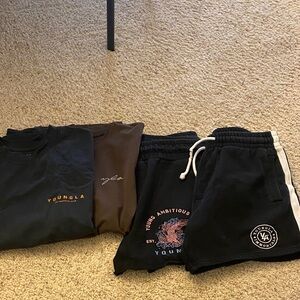 YoungLA Black Athletic BUNDLE